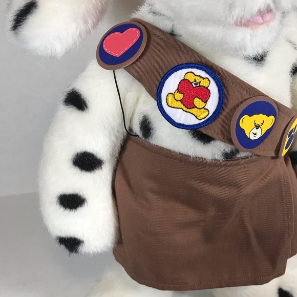 Build A Bear Girl Scout Brownie Stuffed Dalmatian - Picture 3 of 10
